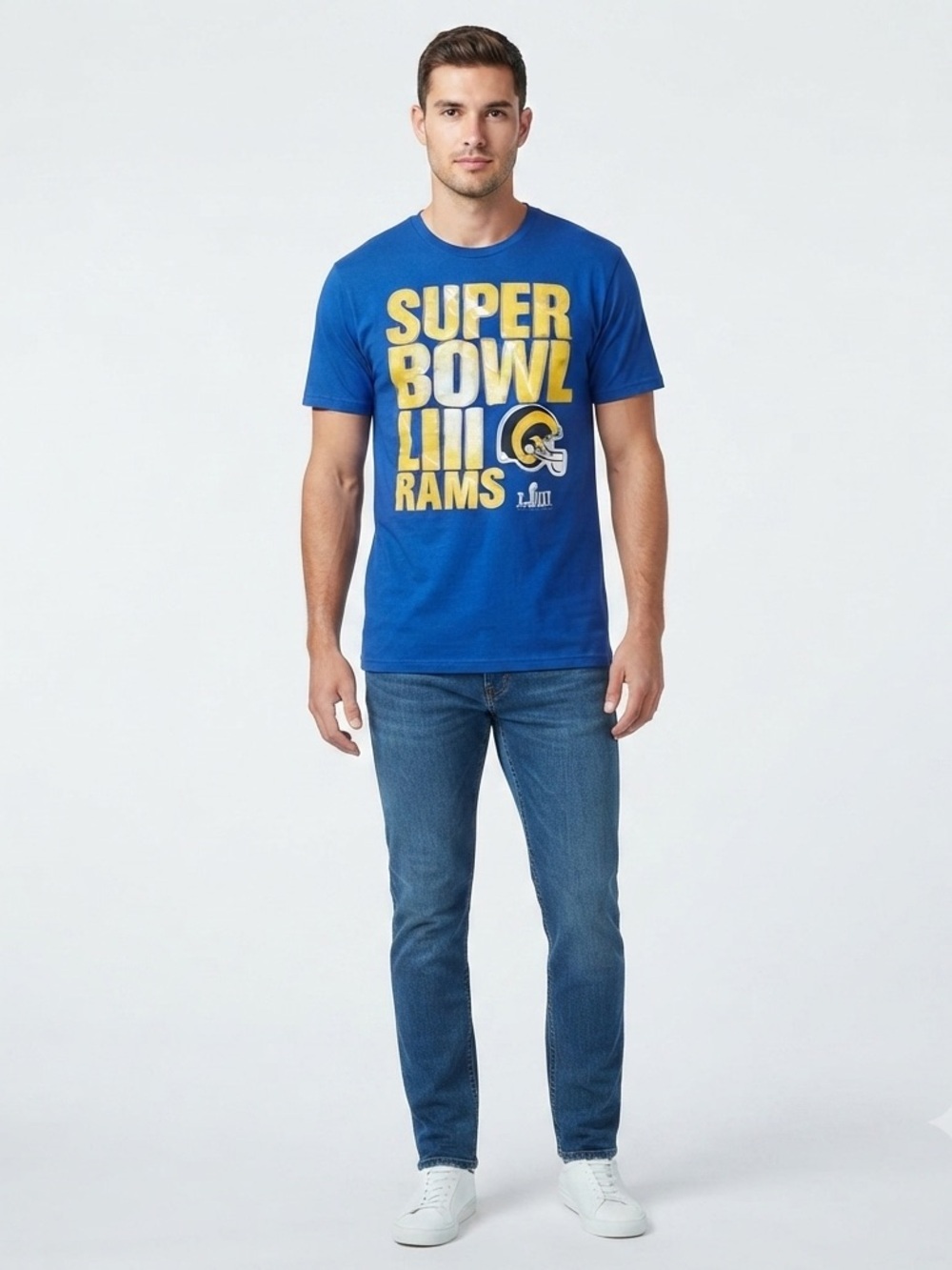 Los Angeles Rams Super Bowl Tee Shirt Large